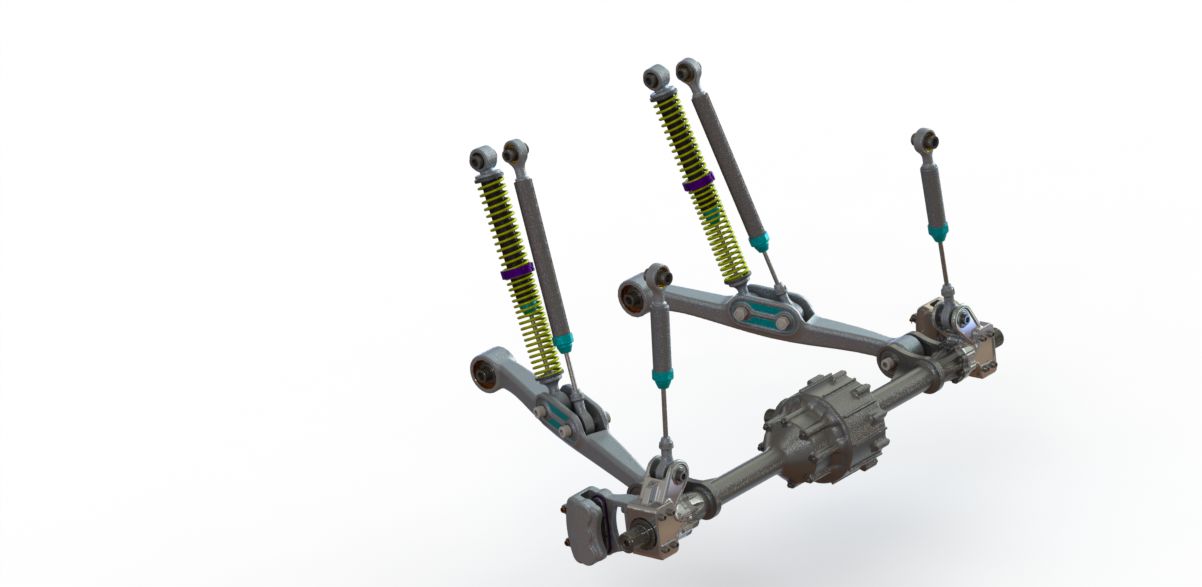 Rear suspension 3DEXPERIENCE Edu